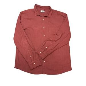 Marine Layer Stretch Selvage Long Sleeve Shirt XL